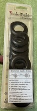 VTG RIDO D KO 25mm Curtain Eyelet Oeillets Rings Grommets Brown 8pcs NEW