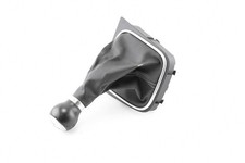 VW Golf 6 1K / 5K1 Schaltknauf Schaltsack Schalthebel Leder 5-Gang 5K0711113UOV