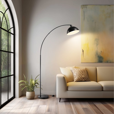 #ad EDISHINE 78.4#x27;#x27; Arched arc Modernamp;Sleek Floor LampRemote Control Ambient Task $89.99