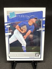 Brock Burke 2020 Donruss Optic Rated Rookie #40 Texas Rangers
