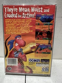 Worms for Sega Saturn 1996 Case Art And Game Only Tested