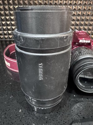 Nikon D5300 Red Color - 24.2MP Digital SLR Camera w/ 18-55mm