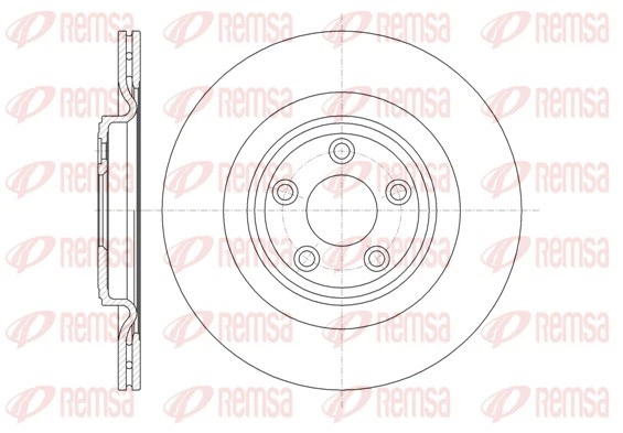2x BRAKE DISC 61375.10 FOR JAGUAR 224DT 2.2L 204PT 2.0L 4cyl XFAJD 2.7L 6cyl XF - Image 2 of 4