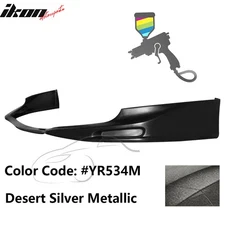 Fits 09-10 Acura TSX CU1 JDM Style Front Bumper Lip Spoiler PU Painted #YR534M