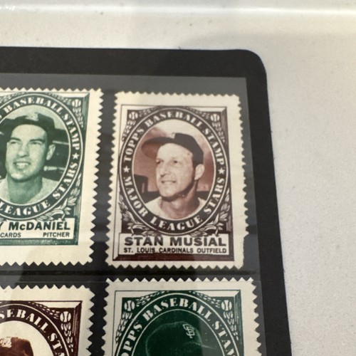 1961 TOPPS BASEBALL BRIEFMARKEN KOMPLETTER SATZ ALBUM 208/208 MANTEL WUNDERSCHÖN! ANSEHEN! - Bild 9 von 23