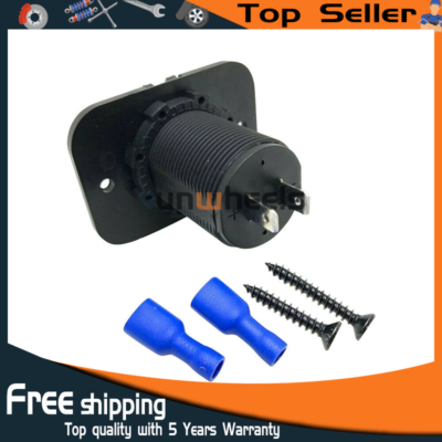 how to install a usb port in cigarette lighter Amazon.com: 12V USB Outlet Marine Switch Panel Plug, PD3.0 and Dual QC3.0 USB  Ports Aluminum Car Charger with LED Voltmeter Power Switch, Lighted 150W Cigarette  Lighter Socket 2 in 1 DIY Kit