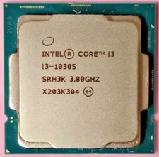 SRH3K Intel Core i3-10305 Comet Lake 4C/8T 3.8 GHz (4.5 GHz Max) LGA 1200 CPU