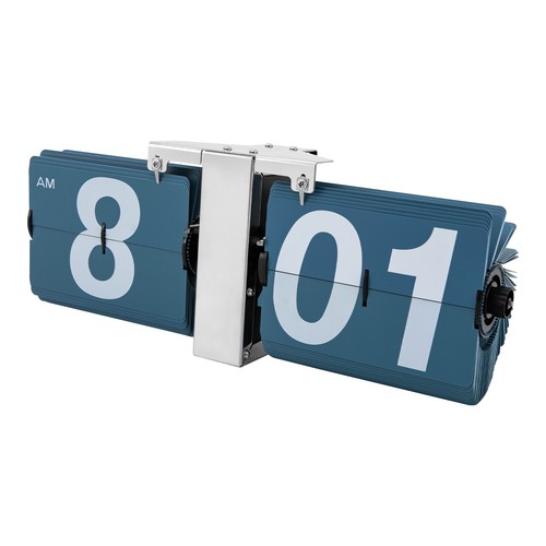 Retro Style Wall & Tabletop Flip Clock - Classic Mechanical - Digital Display - Picture 5 of 13