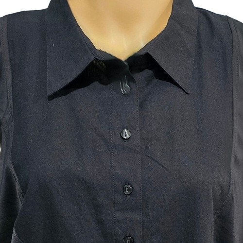 Under Cover Agent by Kathleen Kirkwood Black Sleeveless Dress 1X - Picture 2 of 7