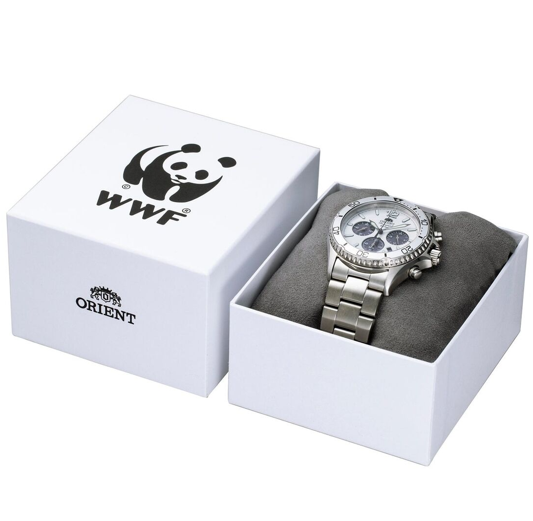 ORIENT Mako WWF Japan Collaboration Limited RN-TX0205S Solar Watch
