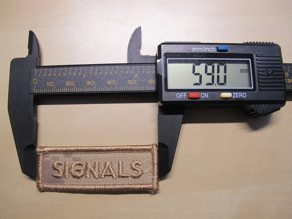 Signals Slip-on Patch - CADPAT Arid Regions (AR) - Image 2 of 3