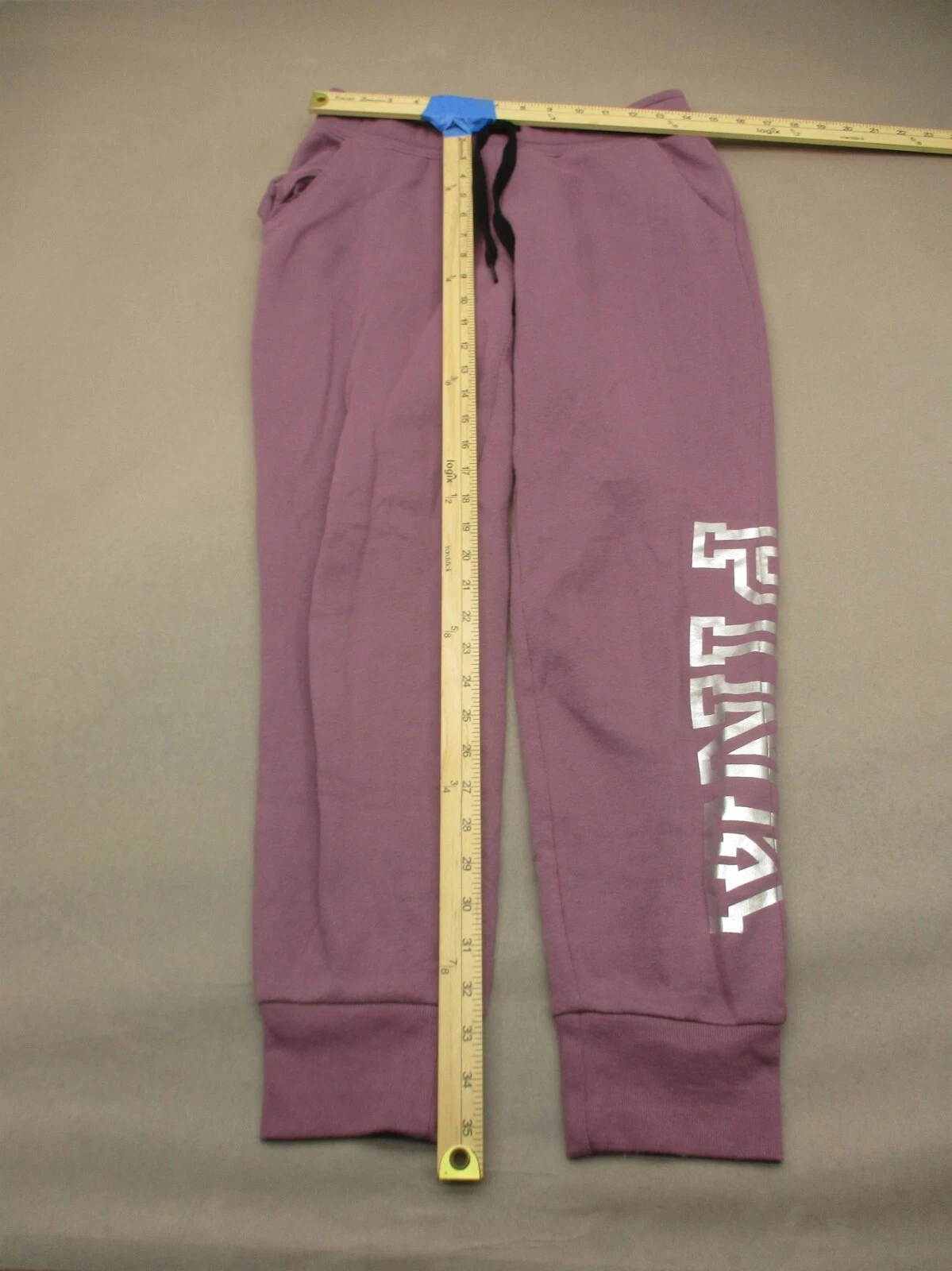 victoria-secret-vs cotton blend drawstring jogger pants