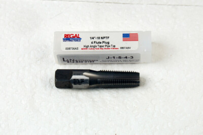 1 4 X 18 Nptf Hsg 4 Flute Hi Hook Taper Pipe Tap J 1 5 4 3 Ebay 1 4 X 18 Nptf Hsg 4 Flute Hi Hook Taper Pipe Tap J 1 5 4 3 Ebay