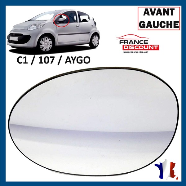 Eis Spiegel- Vorne Links FüR Aygo C1 107 Von 05-14 = 879090H010 8151HY-image