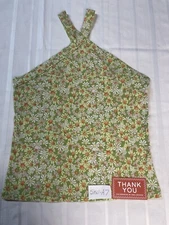 SO JUNIOR LARGE SUMMER TOP WITH DAISIES SIZE LARGE NWOT SKU A7