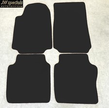 Fußmatten Autoteppiche für Alfa Romeo 75  1985-1992 schwarz 4teilig Velours