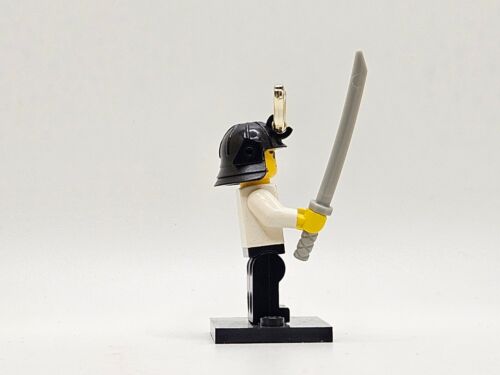 Lego Minifigur Ninja Shogun mit weißem Shirt cas206 Castle 3346 goldene Hörner - Bild 2 von 5
