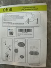 OHill O Hill Multi-Purpose Cable Clips Set Black OH-16-B adhesive cord holders — photo 4