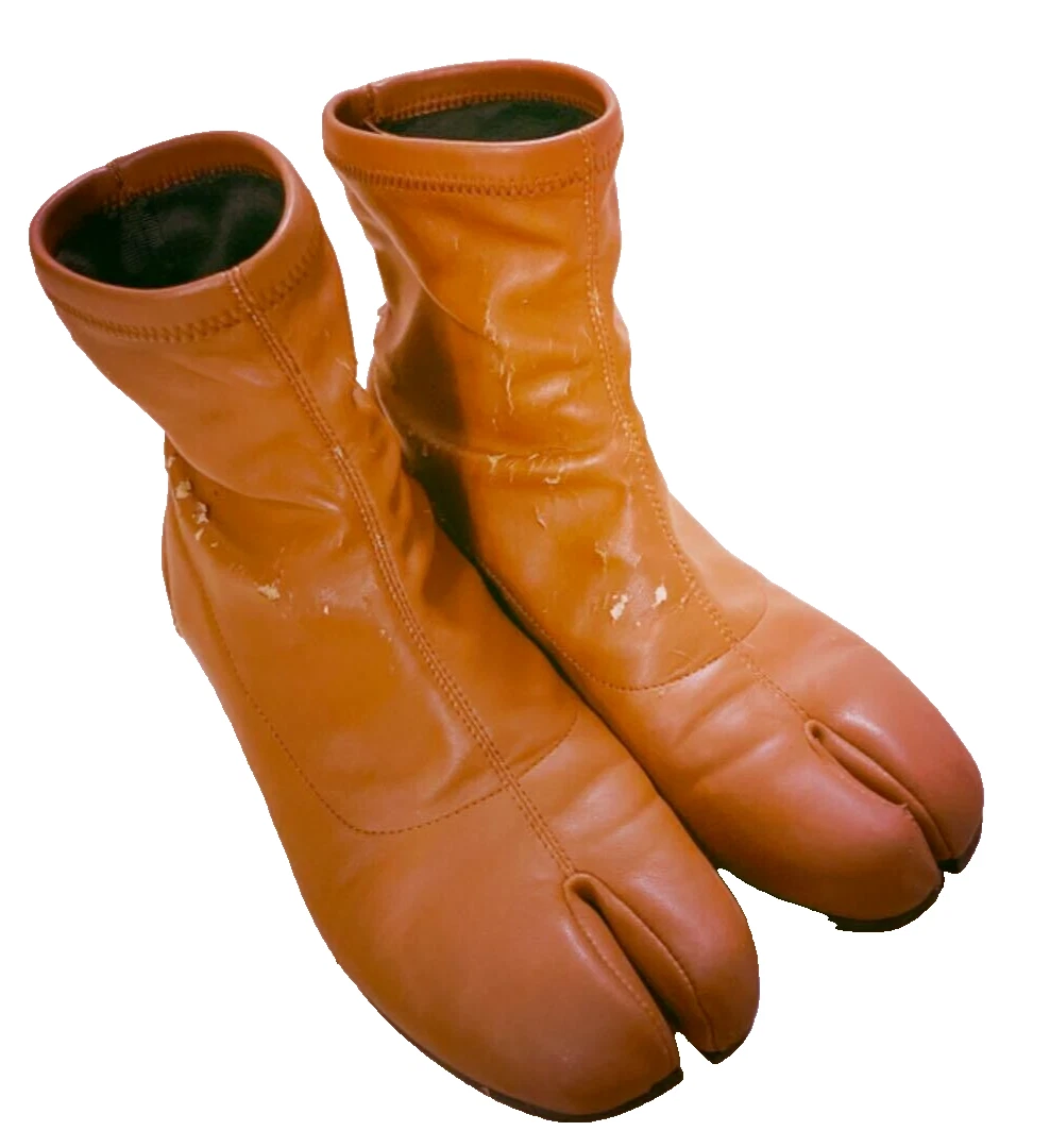 tabi shoes leather