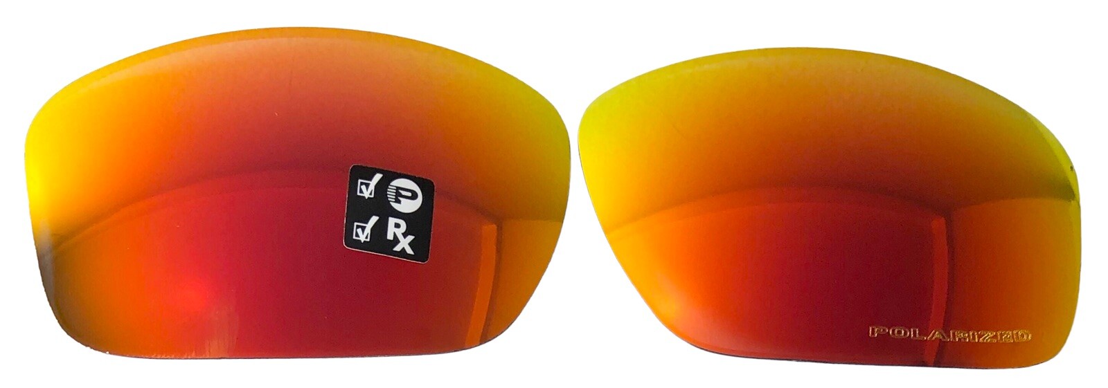 Oakley Valve OO9236 Polarized Fire Iridium Replacement Lenses 60mm Genuine image 5