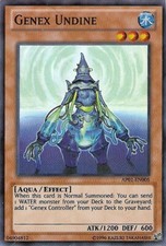 Genex Undine - AP01-EN005 - Super Rare - Unlimited Edition Near Mint - Yu-Gi-Oh