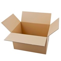 20 Faltkartons 1-Wellig 44,3 X 32,3 X 27,8Cm Versandkarton Faltschachtel - Braun