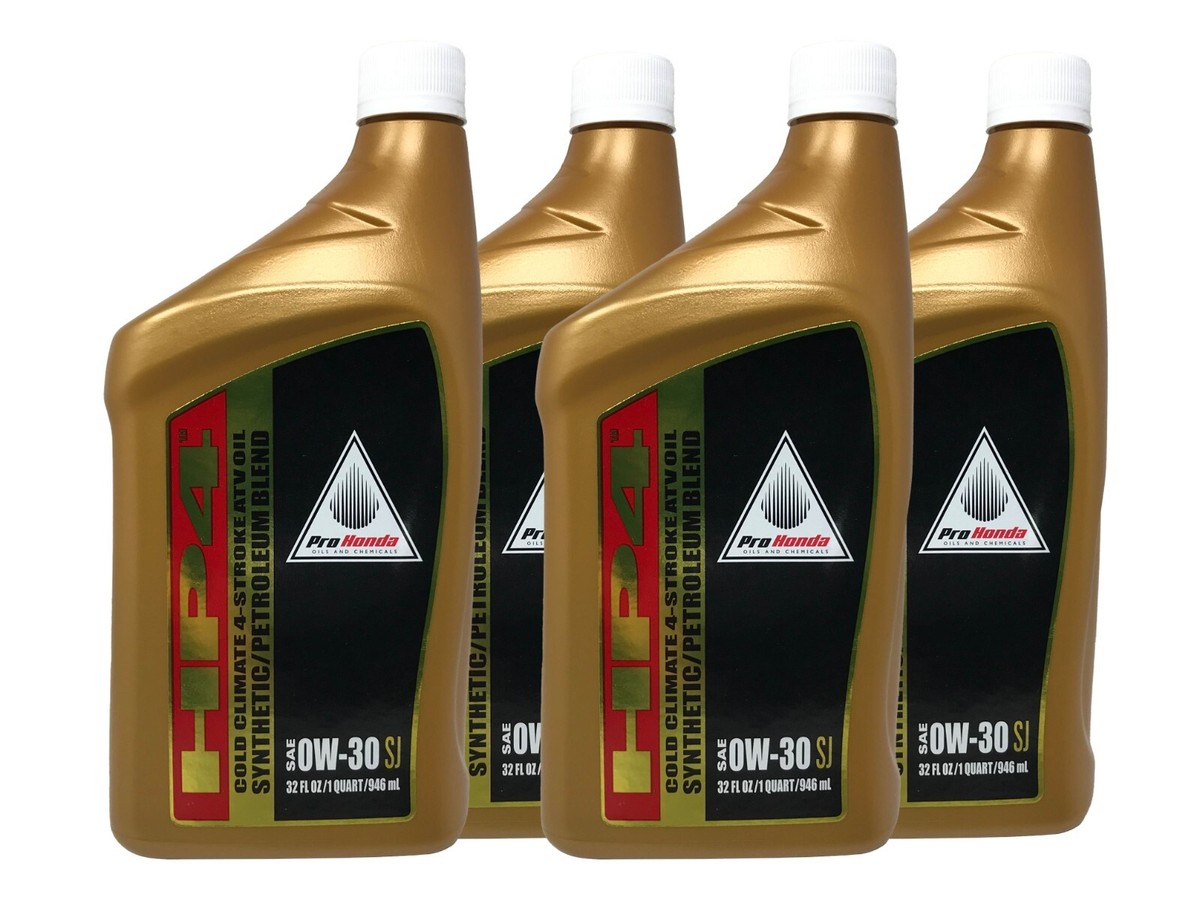 ミックスショップ Honda OEM HP4 0W-30 Synthetic Blend Oil 08C35-A03W0M Cold Climate