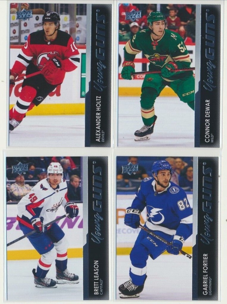 2021-22 Upper Deck Extended Young Guns *U PICK* Choose Card Finish Set