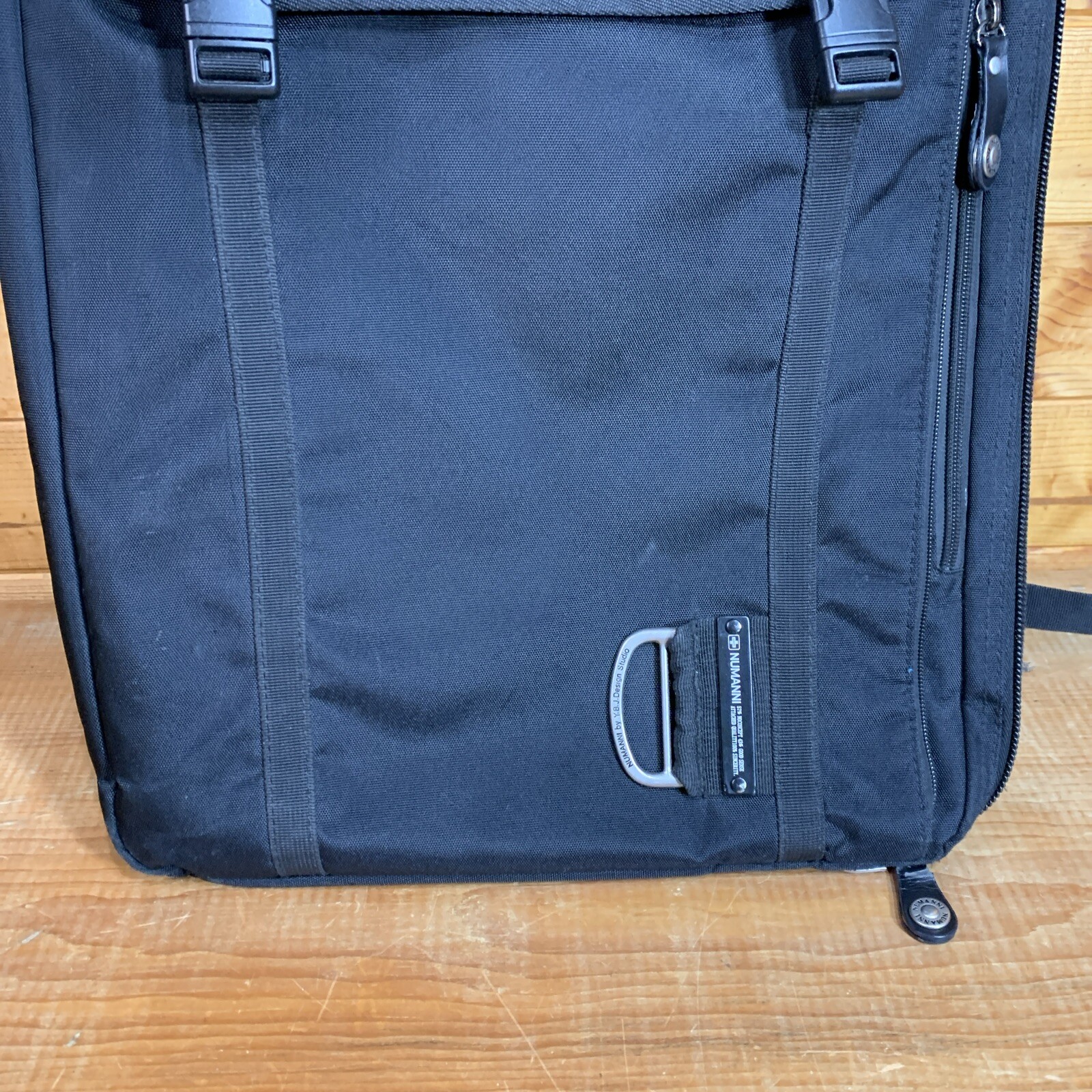 Numanni Briefcase Backpack Multipurpose Black 18.… - image 3