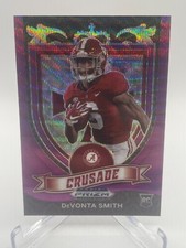 2021 Panini Prizm Draft Picks Devonta Smith Crusade Purple Wave Prizm RC