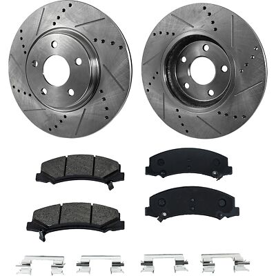 Front Brake Disc and Pad Kit for Chevrolet Impala 2006-2013/Impala Limited