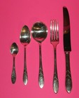 1910-1942 Oneida 34 Pc. Community Silver Plate Flatware w/Case + 8 mini Spoons — photo 5