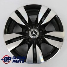 Mercedes W212 Black Alloy Wheel Rim 5-Double Spoke 16" ET:46 8J A2124010202