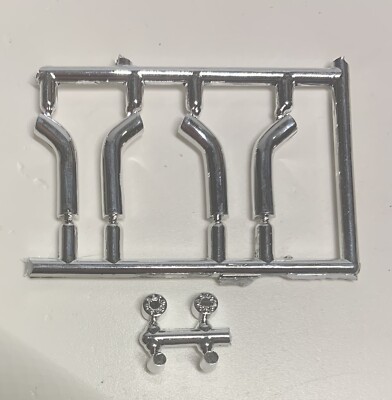 36 Plymouth Modified HEADER TIPS 55 1620E Model Car Parts COMBINE PARTS SAVE