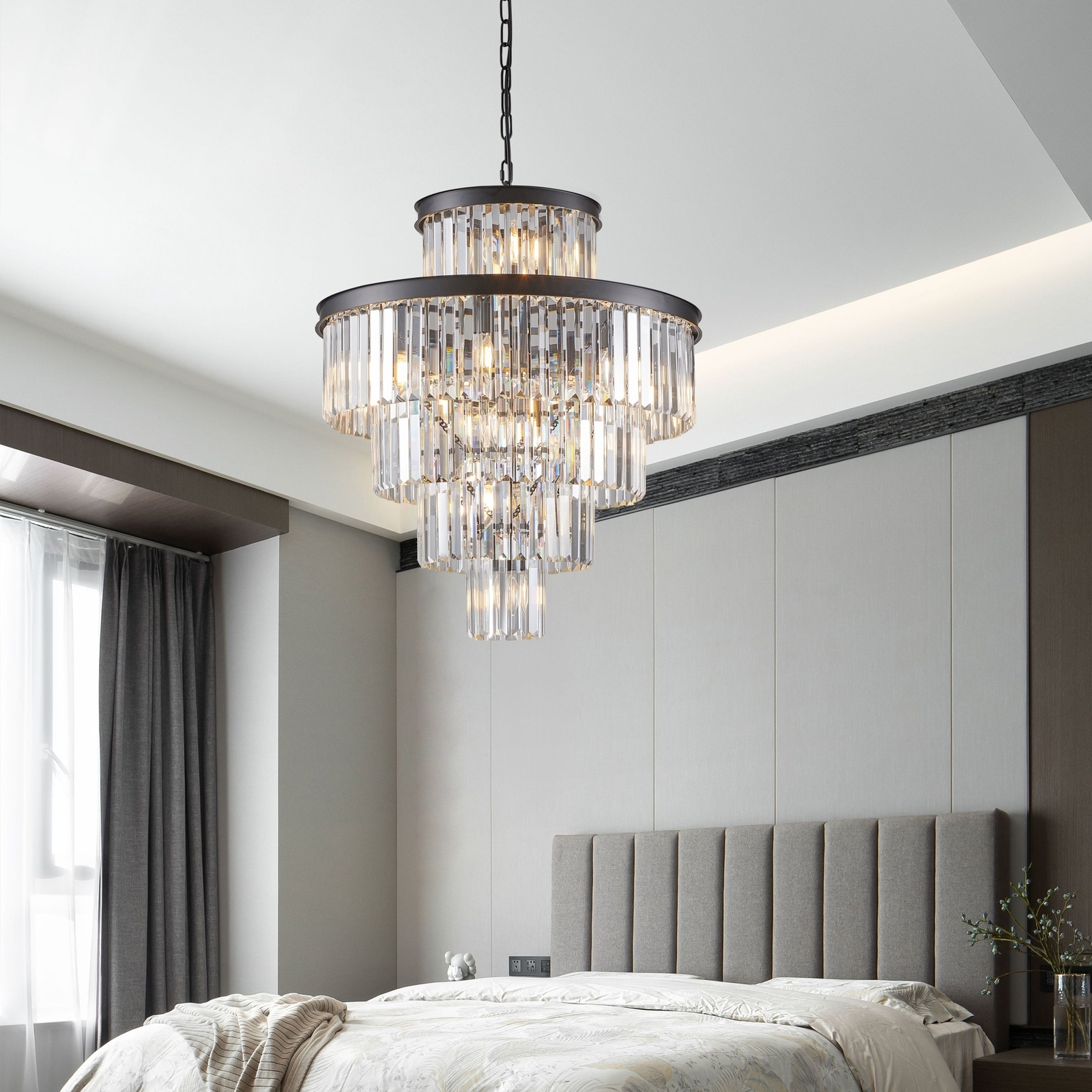 Crystal Chandelier Chandeliers Lights Fixture Hanging