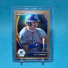 Trey Sweeney • 2021 Prizm Draft Picks • Most Parallels • Base thru Gold /10