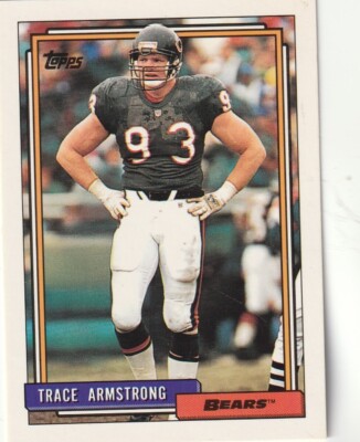 FREE SHIPPING-MINT-1992 Topps Trace Armstrong #601 BEARS