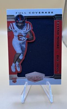 ELIJAH MOORE 2021 Chronicles Plates & Patches Full Coverage Rookie Card