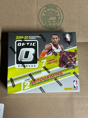 2019-20 Panini Donruss Optic 1st Off The Line FOTL Basketball Hobby Box Sealed