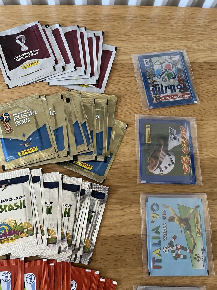 Panini FIFA World Cup/ Euro Stickers Sealed Unopened Packets eBay