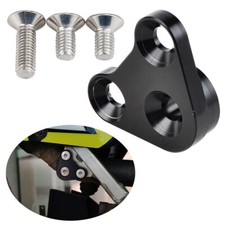 CNC Billet Support de Silencieux Noir Pour Suzuki DRZ400S DRZ400SM 2000-2024