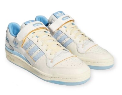 Adidas Forum 84 LG White Clear Sky Sneaker Shoes GZ1893 Men's Size 12