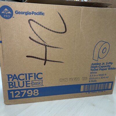 Georgia Pacific Envision 2-Ply Toilet Tissue Paper Rolls Jumbo