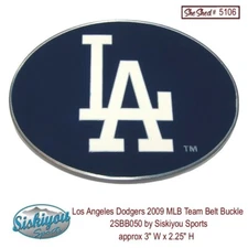 Los Angeles Dodgers 2009 Belt Buckle 2SBB050 MLBP  by Siskiyou Sports