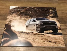 2021 CHEVY SUBURBAN 36-page Original Sales Brochure (BRAND NEW DESIGN)