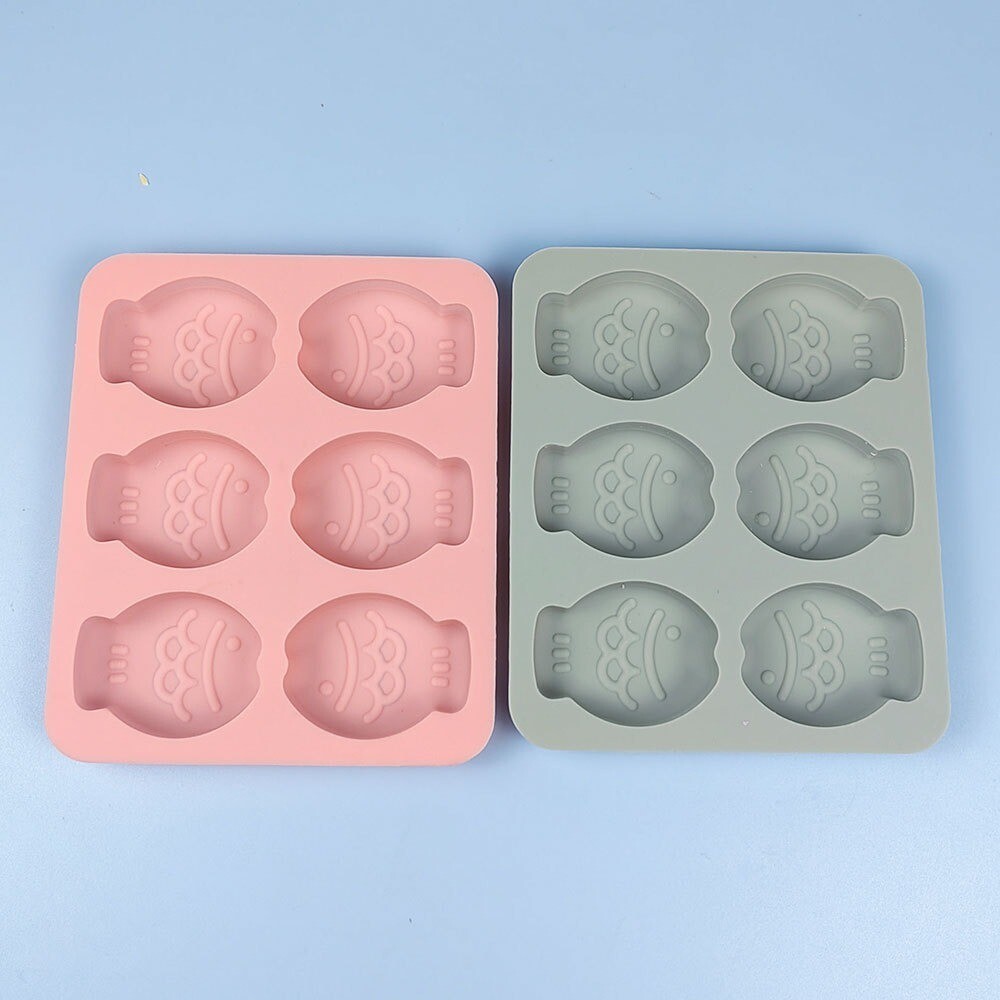 Fish Baking Mold 6 Even Silicone Mold Cute Cake Mold Kitchen eBay