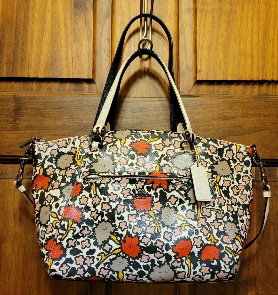 Prairie satchel with store floral print
