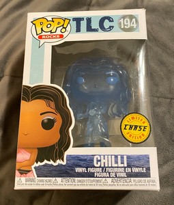 Funko POP! TLC: Chilli Waterfalls CHASE Blue Translucent 194 Read! rocks | eBay