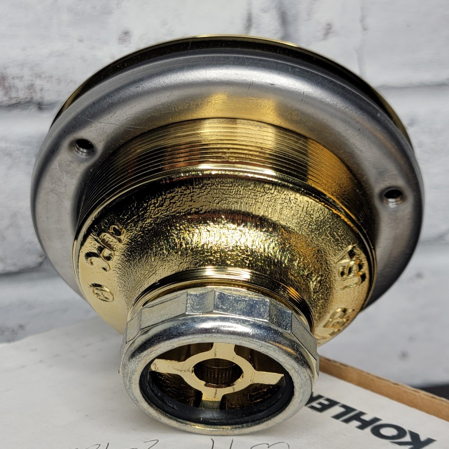 Kohler 8799PB Duostrainer Sink Drain And Strainer Basket Vibrant