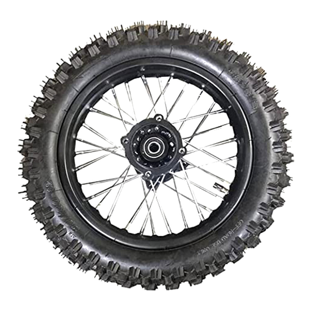 12" Rear Wheel Rim Tire Assembly 15mm Axle Bearing 80/10012 Wheel for Dirt Bike eBay